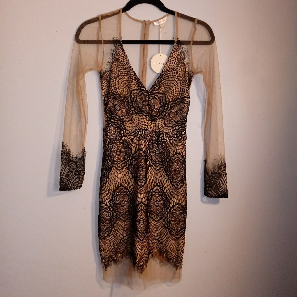 Luxxel Dress Body Con Size XS NWT